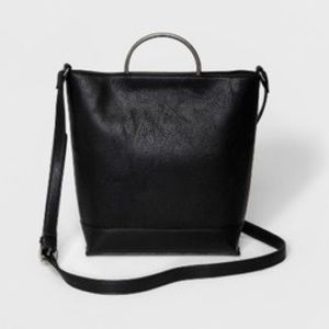 Ring Handle Crossbody Bag